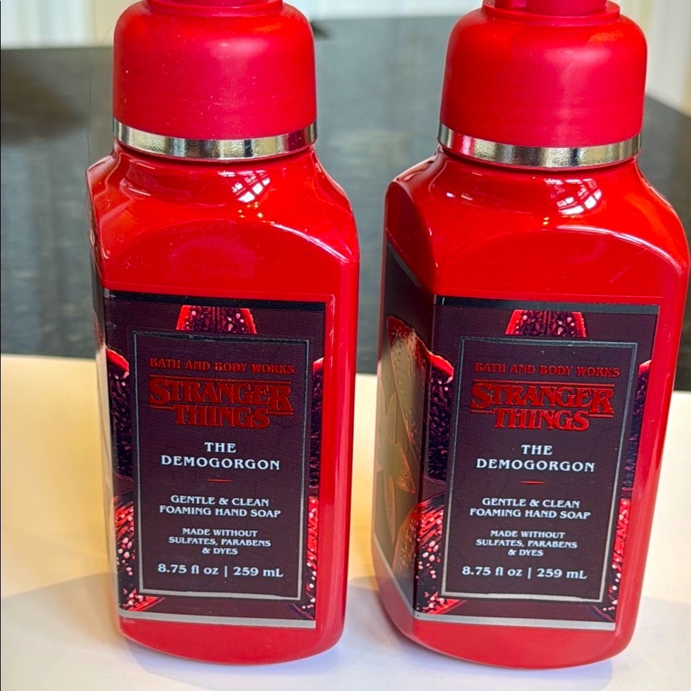 🔥LIMITED EDITION🔥NO LONGER AVAIL STRANGER THINGS,THE DEMOGORGON HAND SOAP NWT